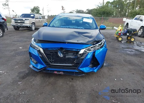 2021 Nissan Sentra Sr Xtronic Cvt z USA, uszkodzony, nr VIN 3N1AB8DV9MY321603